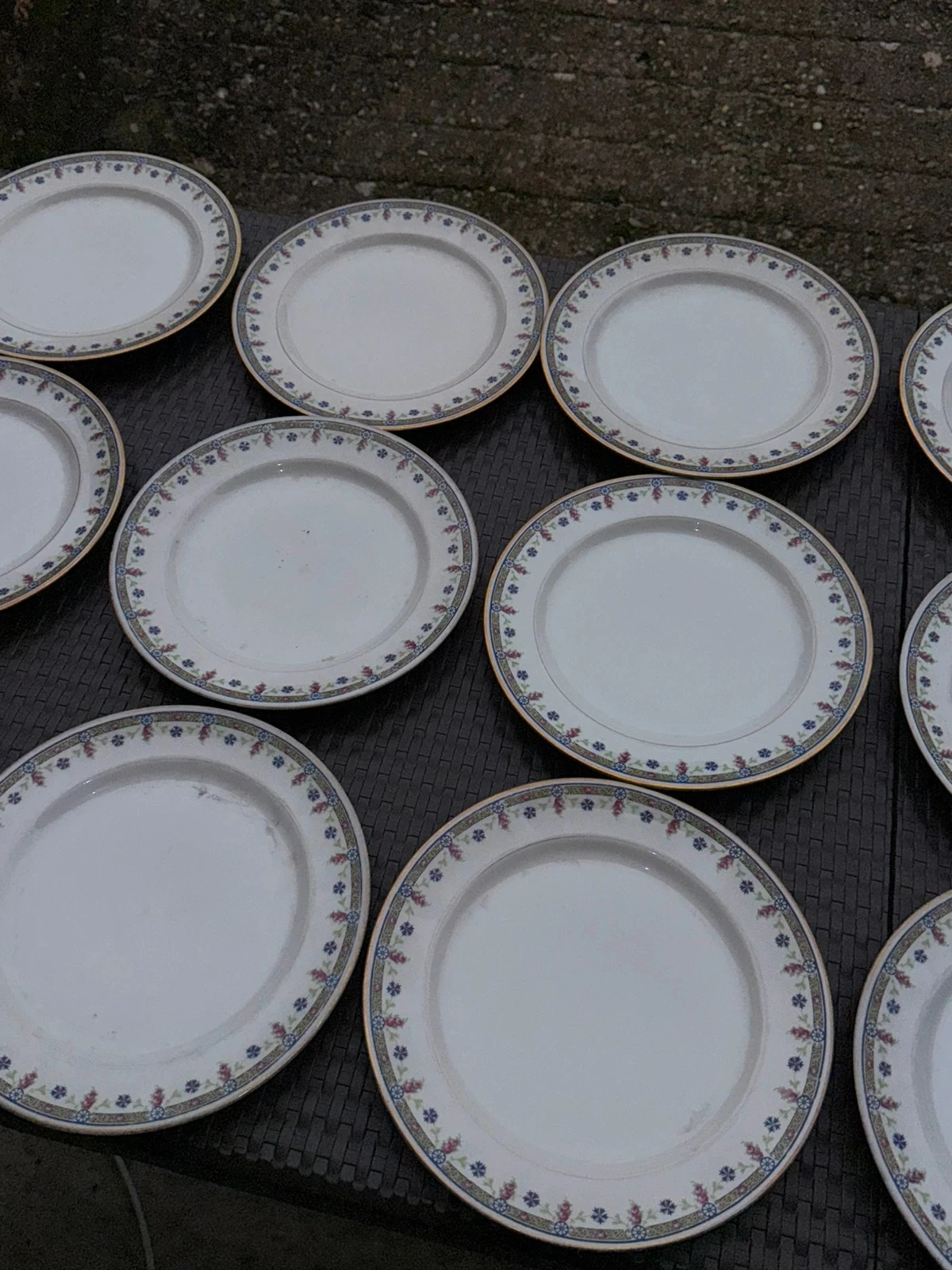 Conjunto de louça de porcelana antiga da época BRP Limoges França – photo 15